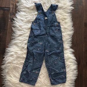 Carhartt Floral Denim Overalls